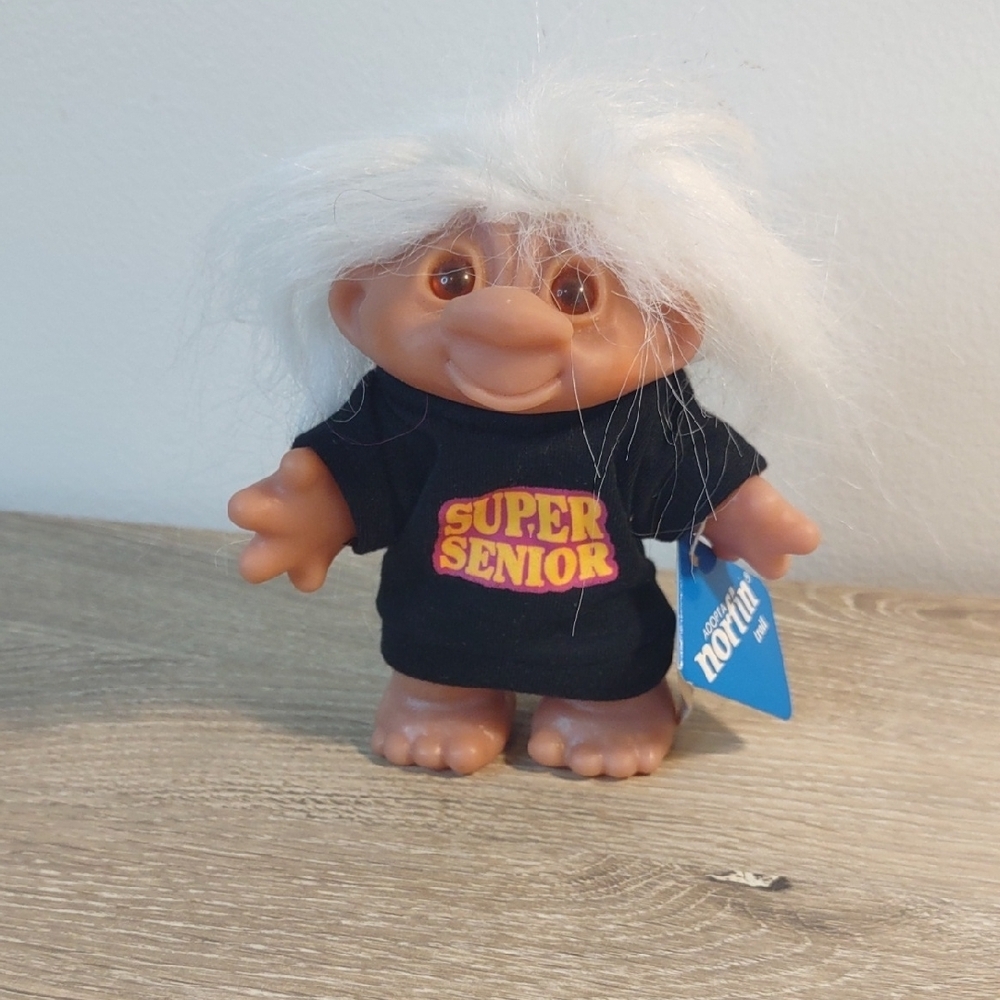 Thomas Dam Norfin Prime Time Super Senior Troll Vintage 1986 HTF